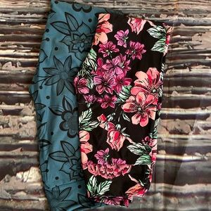 Set of 2 OS lularoe leggings